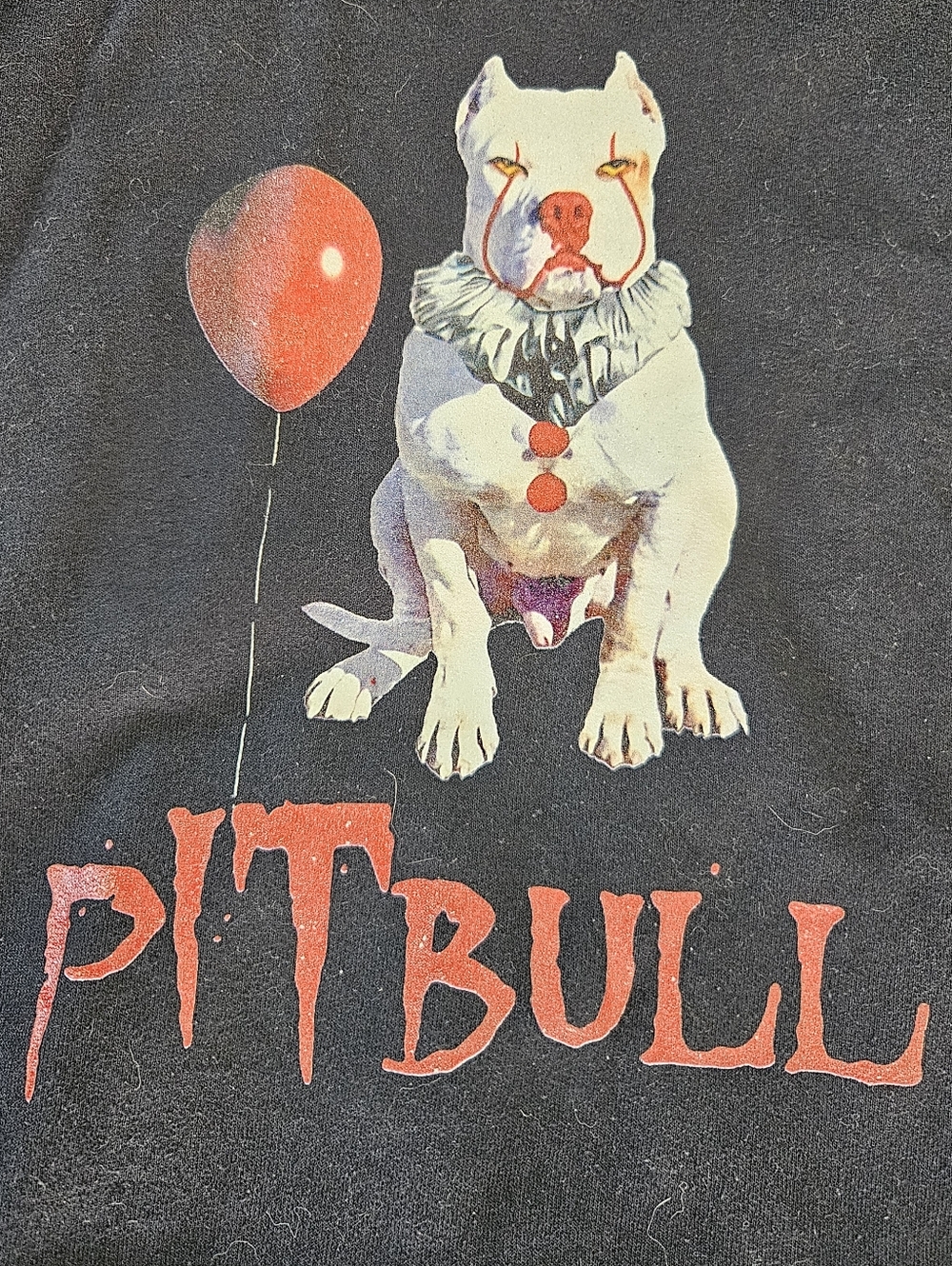 Jerzees Pitbull Black Hoodie Sweatshirt